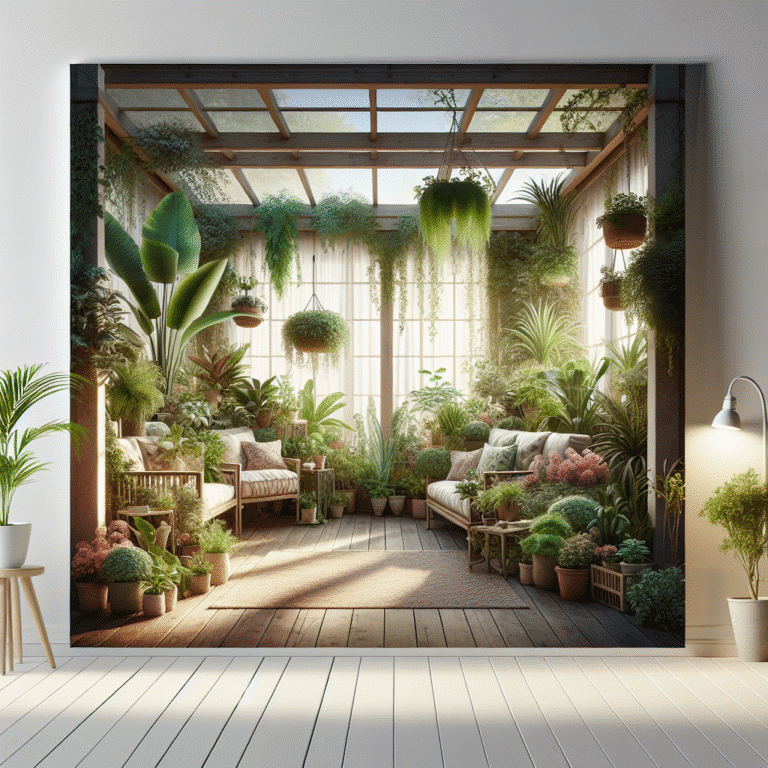 Varanda interna: como escolher as melhores plantas