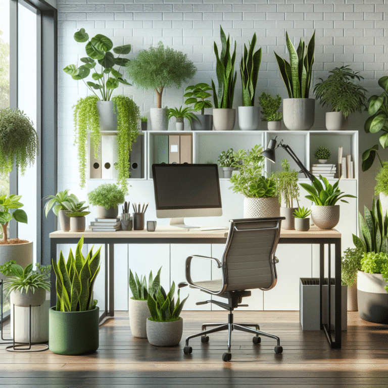 Inspiração para o escritório: plantas que embelezam seu espaço