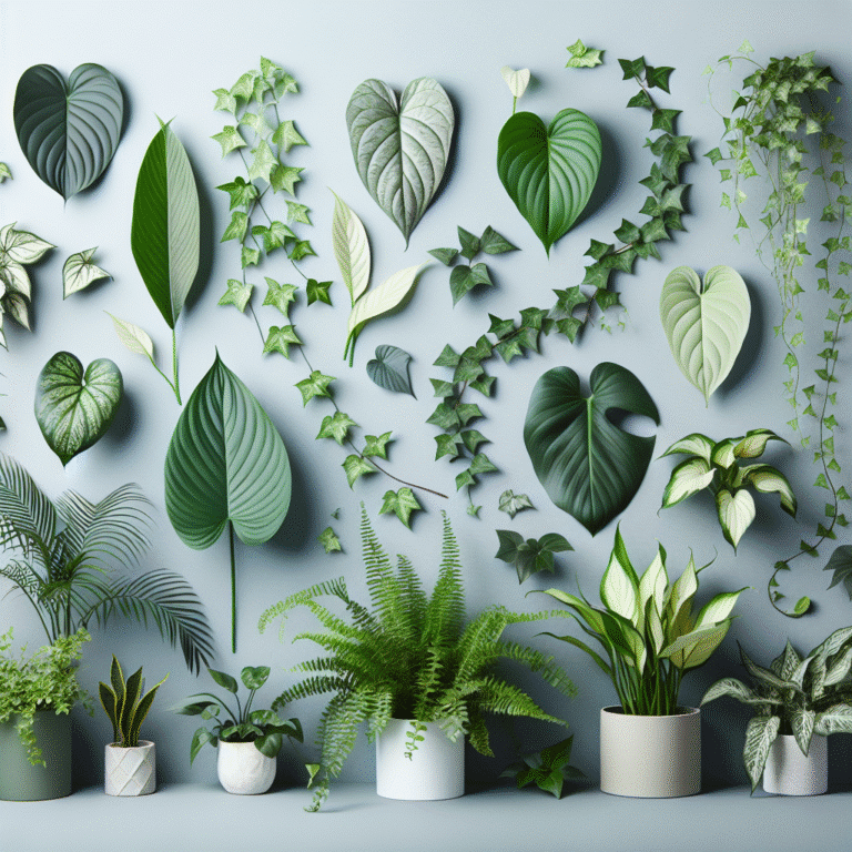 Arranjos criativos com plantas purificadoras de ar