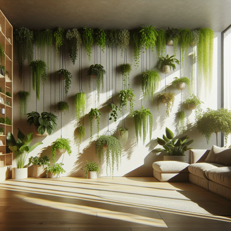 Plantas pendentes: a nova tendência na decoração