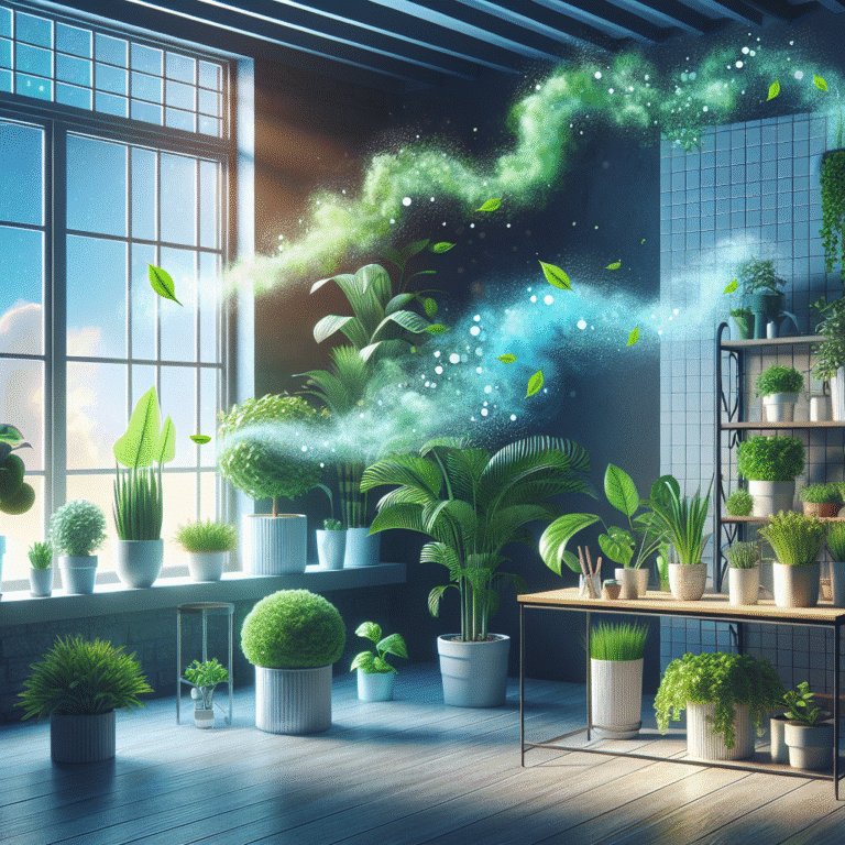 plantas que reduzem poluição interna