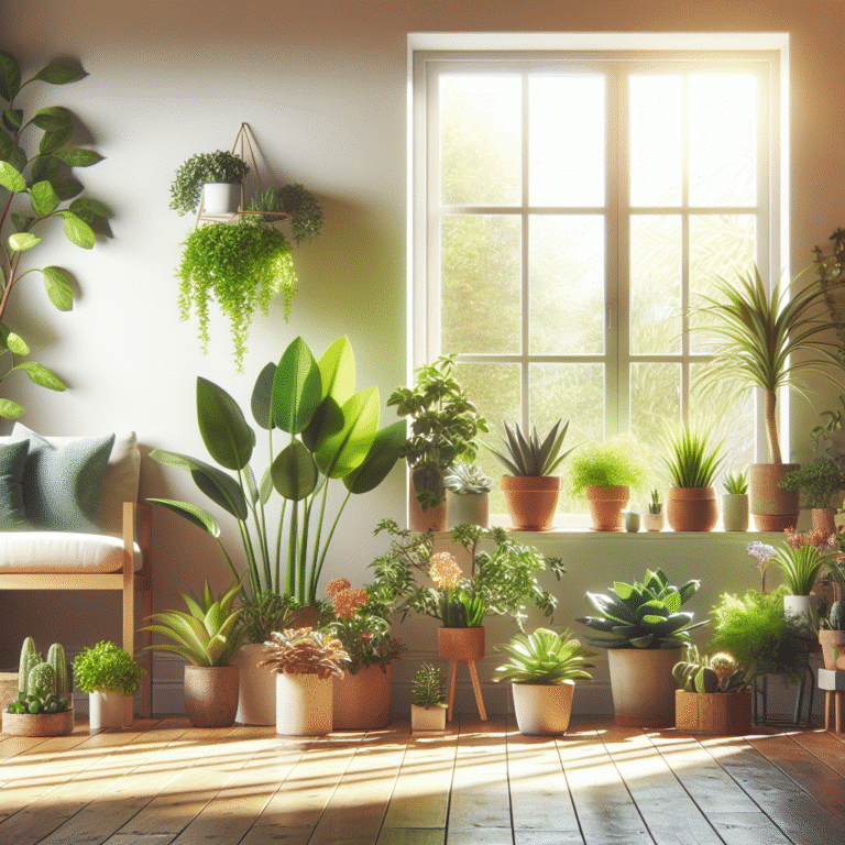 plantas fáceis de cuidar dentro de casa que purificam o ar