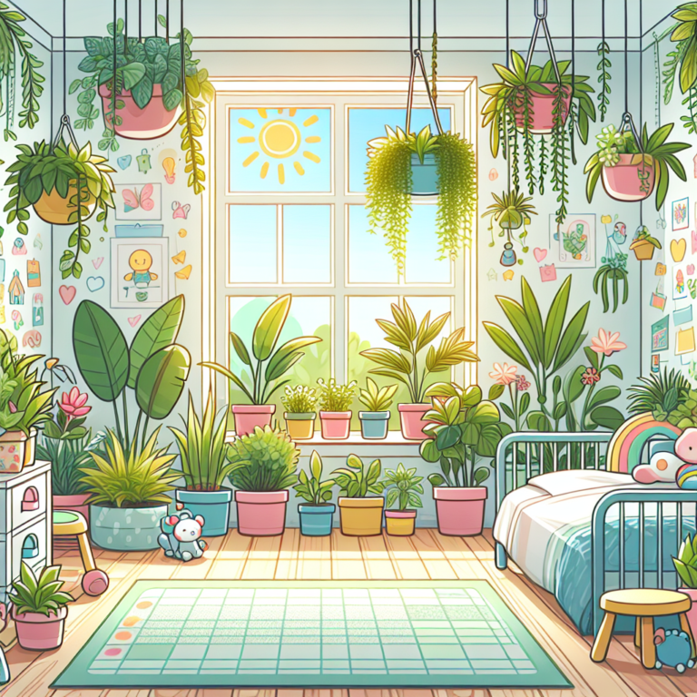 plantas para quartos de crianças