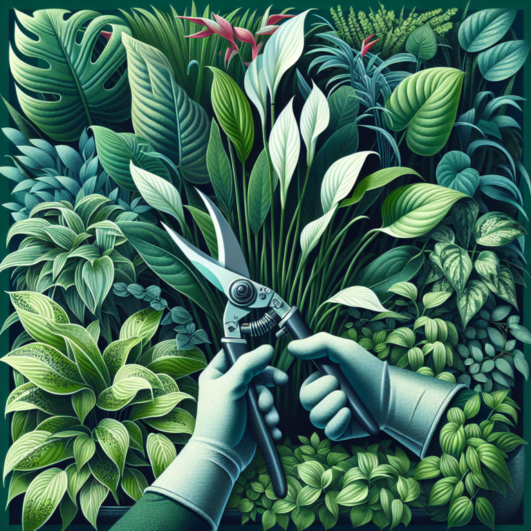 poda de plantas purificadoras