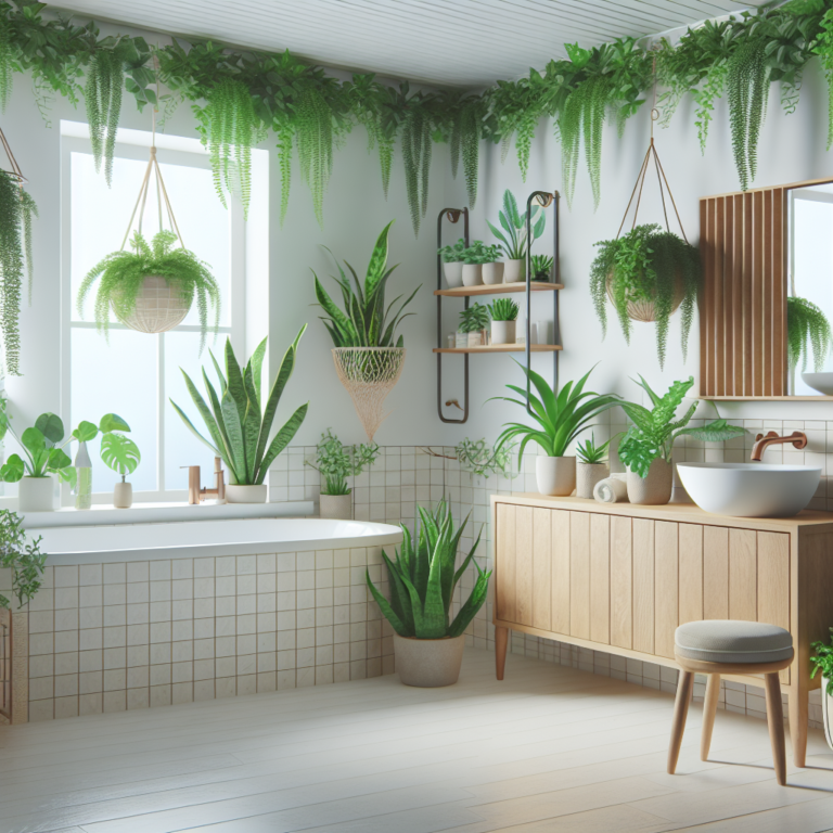 plantas purificadoras para banheiro