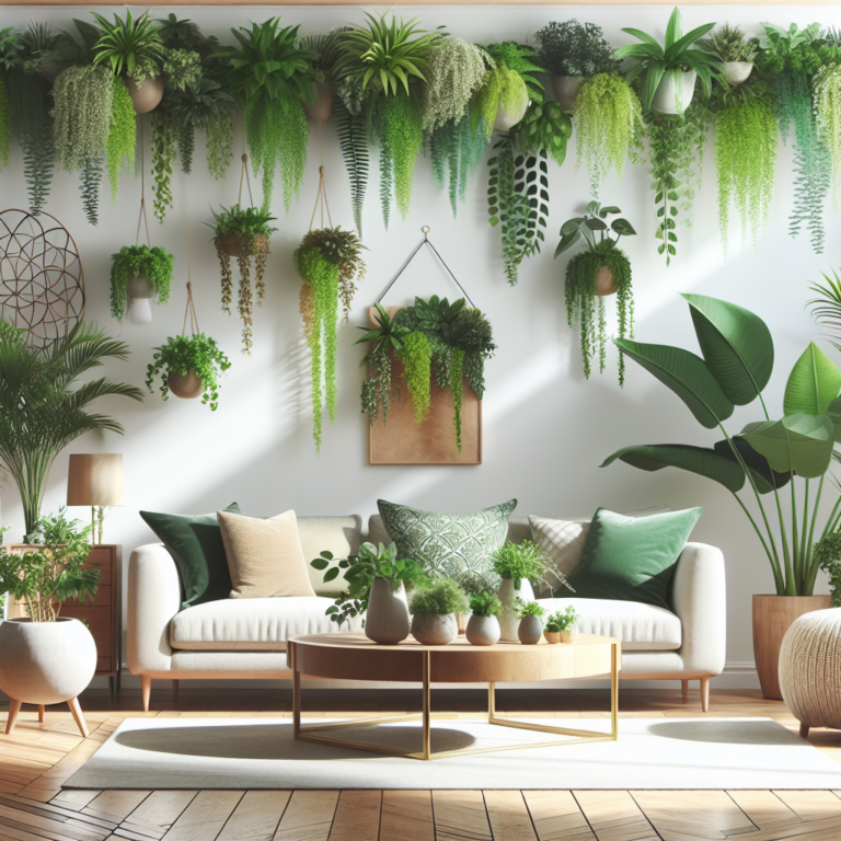Ideias criativas para decorar a sala com plantas