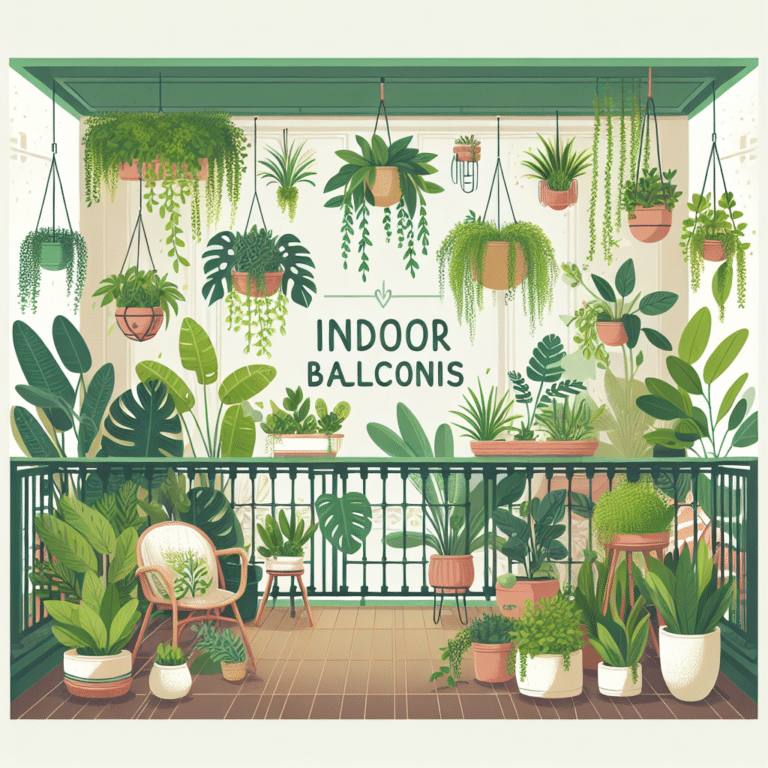 Varandas internas: como escolher as melhores plantas