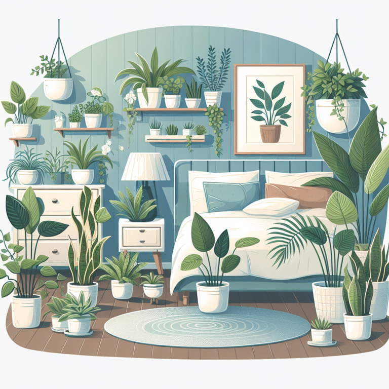 plantas ideais para quarto que melhoram a qualidade do ar