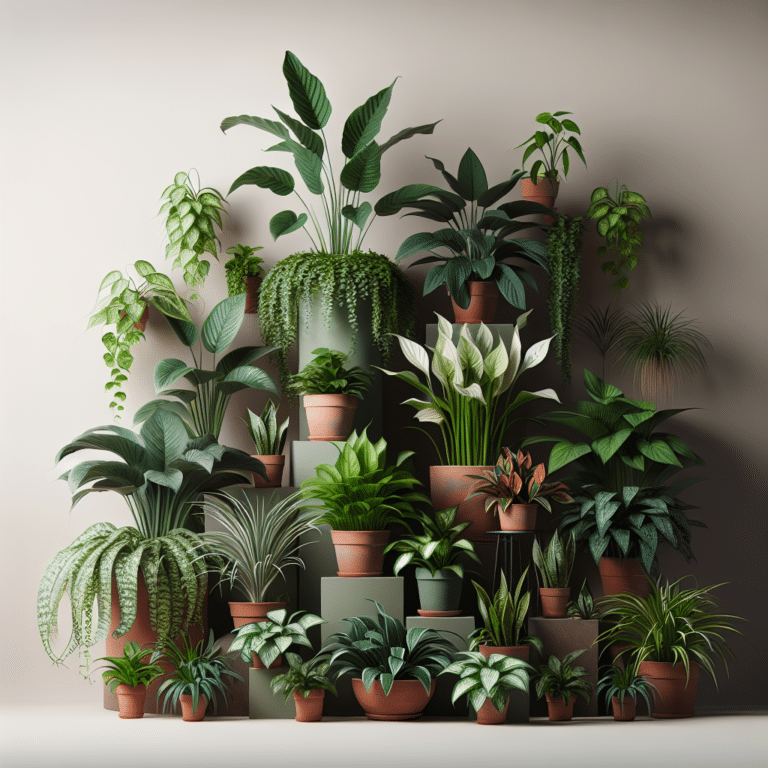 plantas resistentes e eficazes para purificação do ar