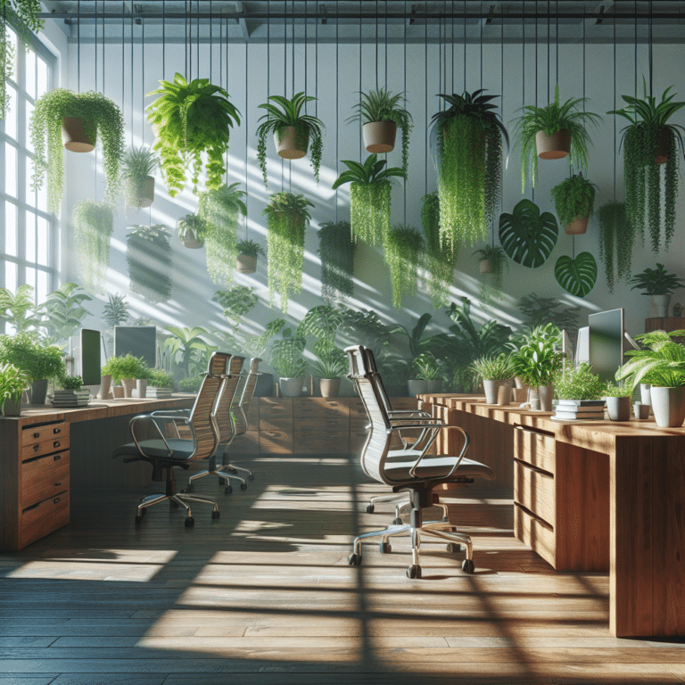 Vantagens de ter plantas no escritório para um ambiente saudável