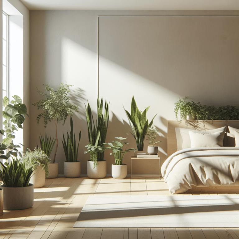 Benefícios de ter plantas no quarto para um sono melhorado