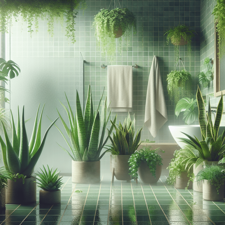 plantas purificadoras para banheiro