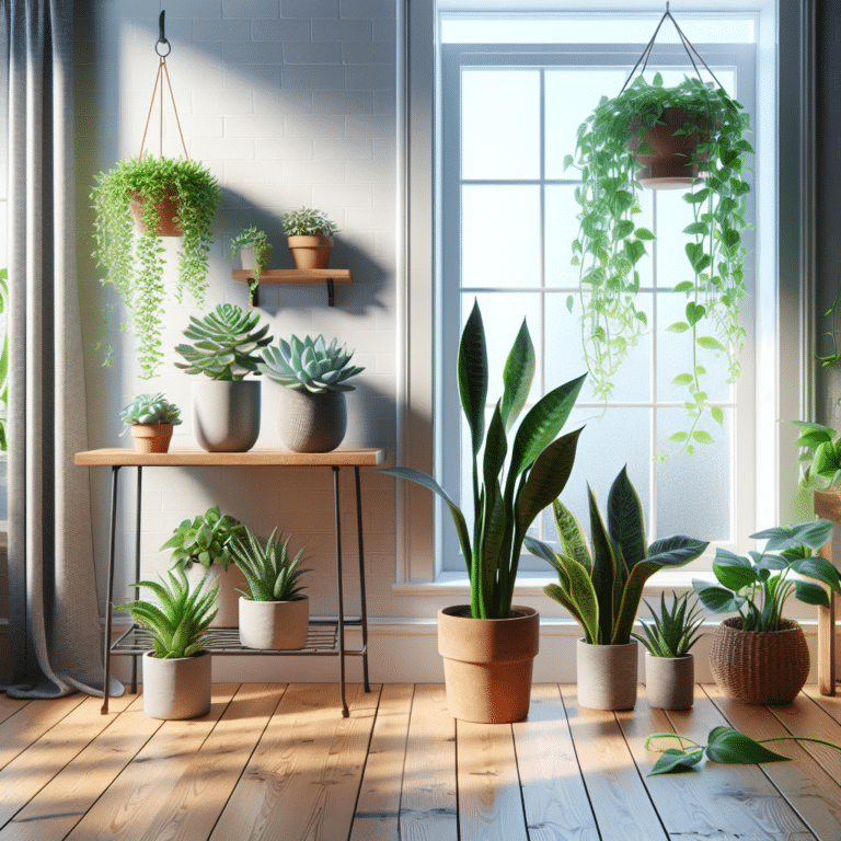 plantas fáceis de cuidar dentro de casa