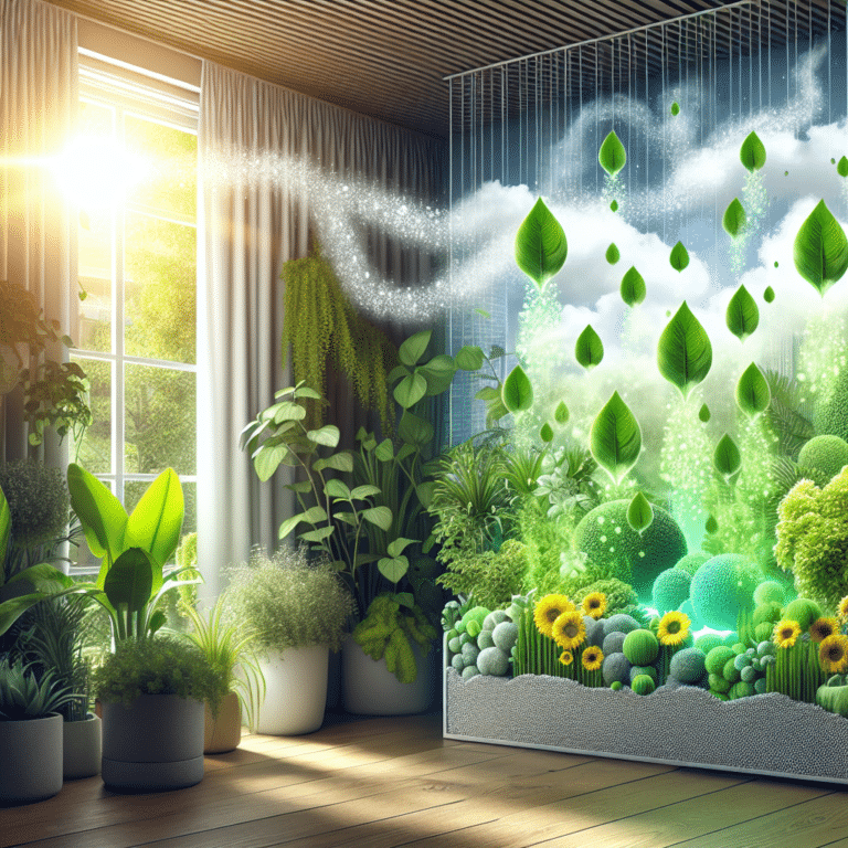 como plantas melhoram a qualidade do ar