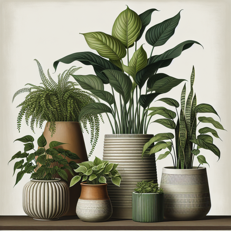 vasos adequados para plantas internas