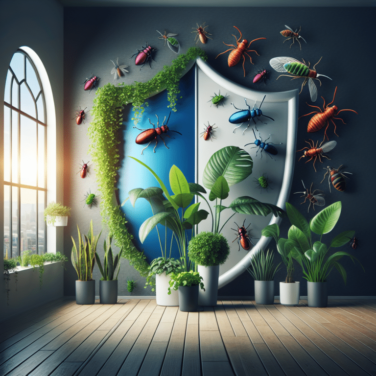 prevenção de pragas em plantas de casa