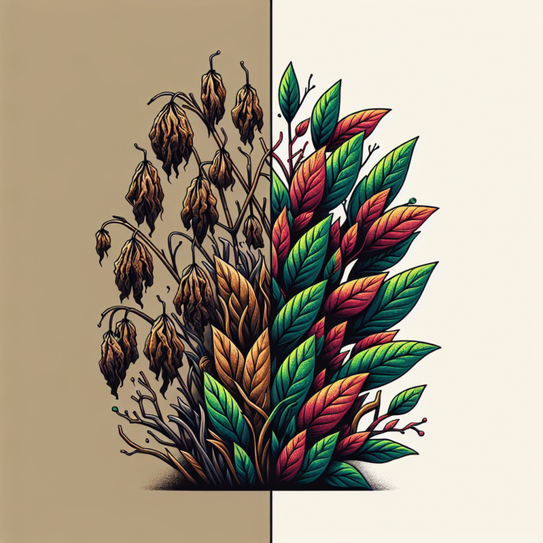 como reviver plantas murchas
