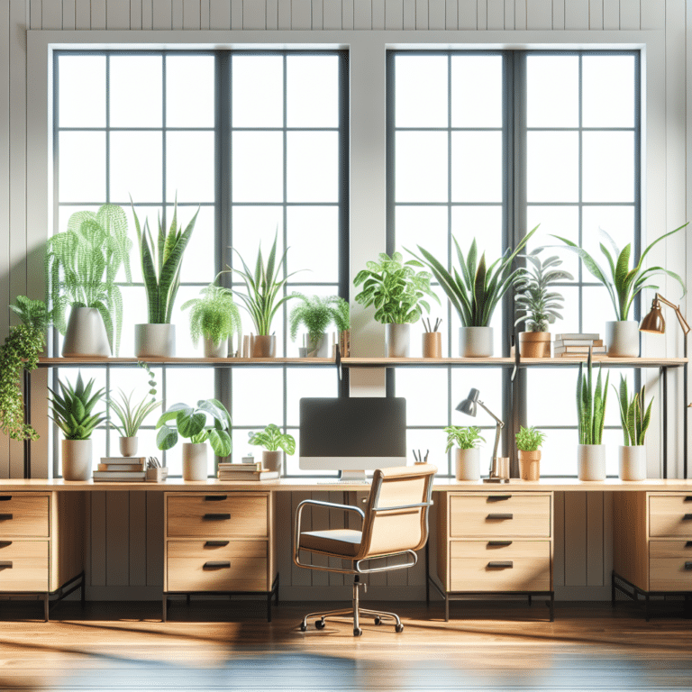 plantas purificadoras de ar que transformam escritórios