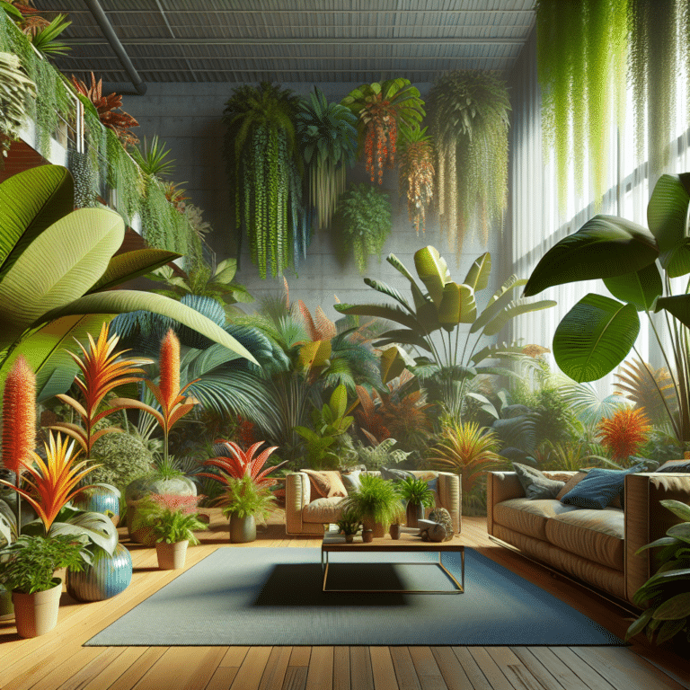 Plantas Tropicais na Decoração Interna: Toque Exótico