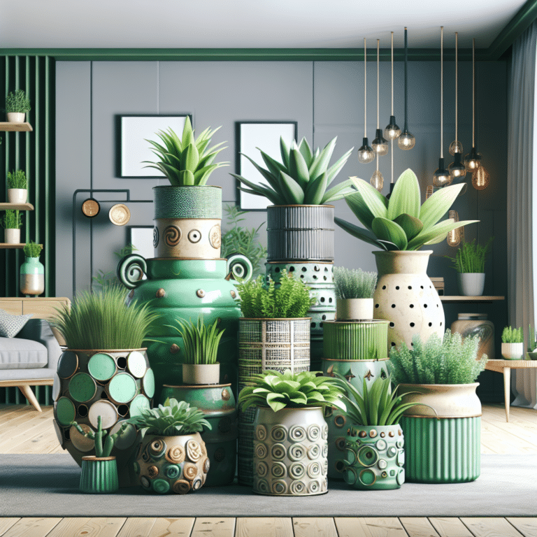 Plantas em Vasos Criativos: Inovação na Decoração