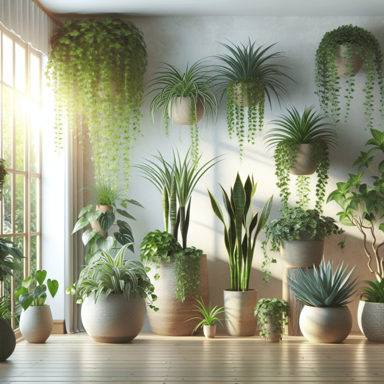 plantas naturais que melhoram qualidade do ar