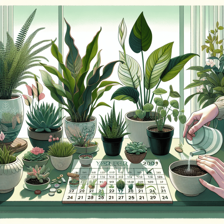 cuidados semanais com plantas de interior