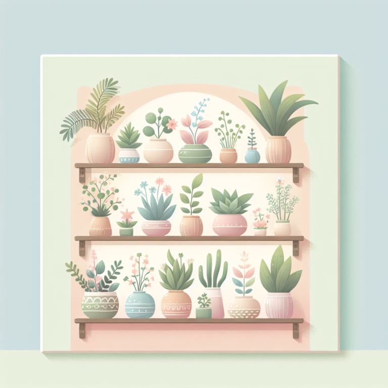 Plantas Pequenas para Prateleiras: Charmosas e Funcionais