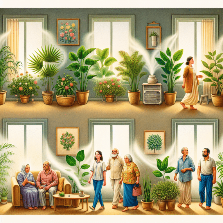 Benefícios das plantas para purificar o ar em ambientes fechados