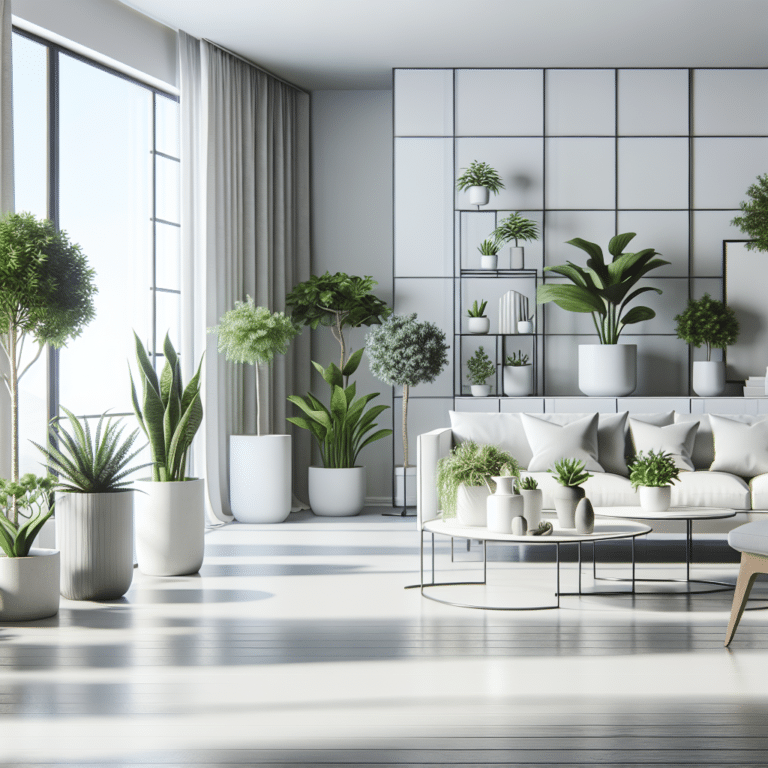 Decoração minimalista com plantas: simplicidade e elegância