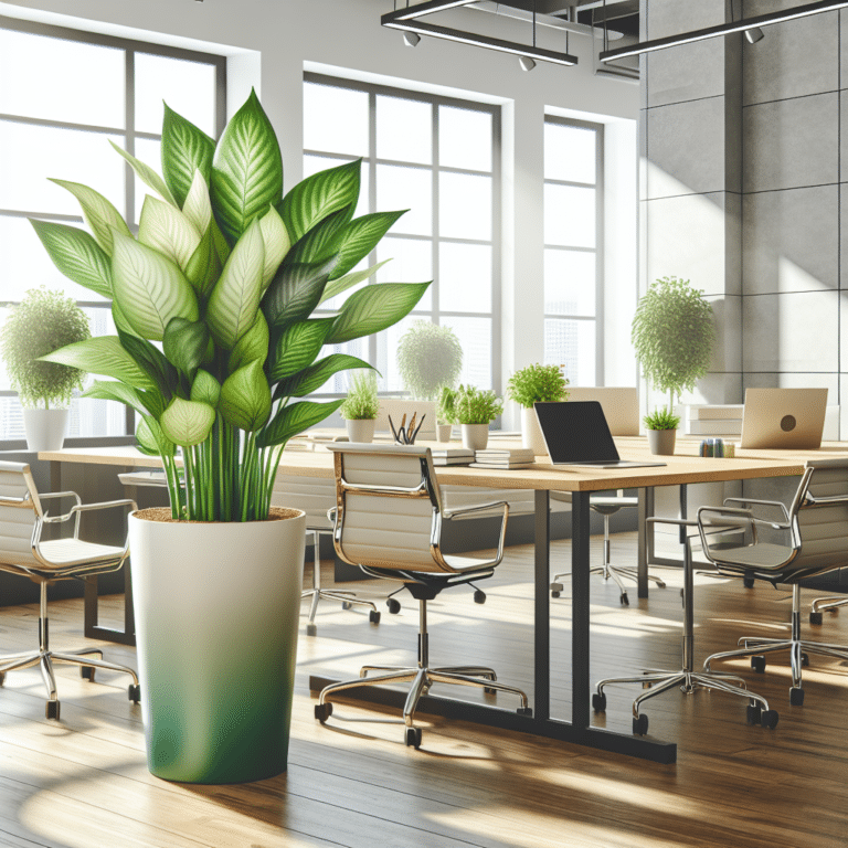 vantagens de plantas no escritório