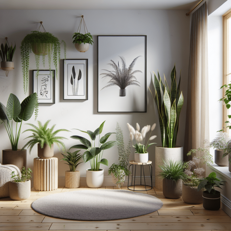 como escolher plantas para ambientes pequenos que melhoram o ar