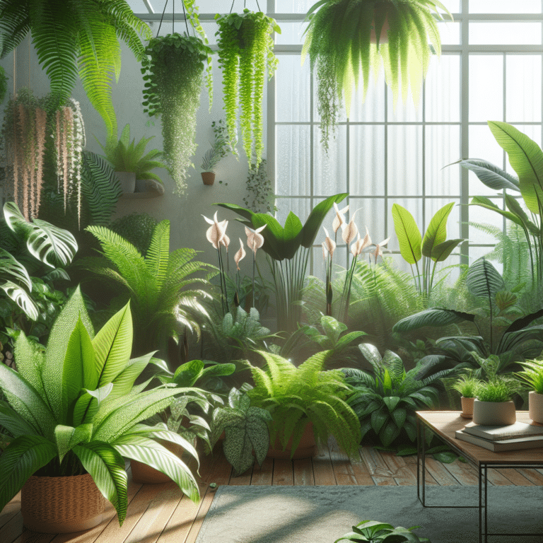 benefícios das plantas para purificar o ar