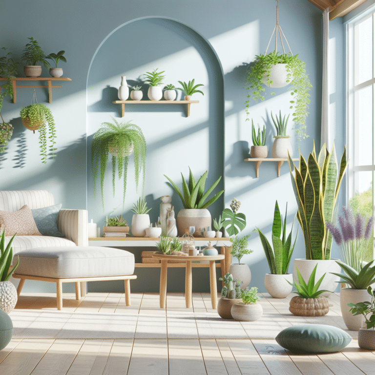plantas que aliviam estresse em casa