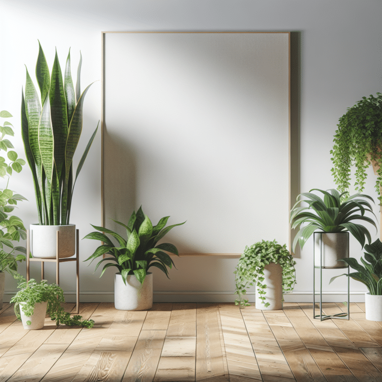 melhores plantas para purificar o ar em casa